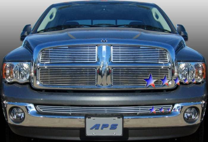 2002 2005 Dodge RAM Machined Billet Grille D95720A