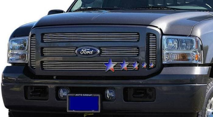 05 06 FORD F 250 350 EXCURSION STAINLESS STEEL GRILLE HAS HONEYCOMB f65799s