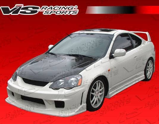 Acura RSX VIS Racing OEM Black Carbon Fiber Hood - 02ACRSX2DOE-010C