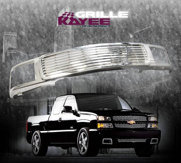 All Chrome Front Grille