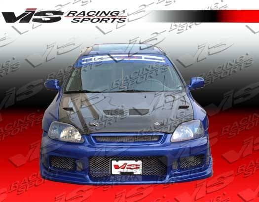 Acura Integra VIS Racing EVO Black Carbon Fiber Hood - 94ACINT2DEV-010C