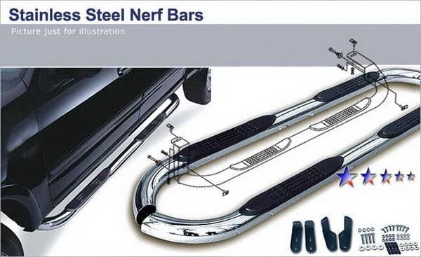 Acura MDX APS Side Step Nerf Bars - HB2062
