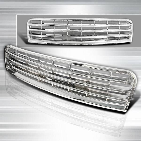 Audi A4 Custom Disco Chrome Front Hood Grille - HG-A402CC