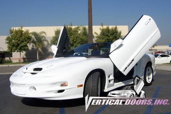 Pontiac Firebird VDI Vertical Lambo Door Hinge Kit - Direct Bolt On - VDCPONFIRE9802