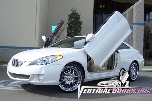 Toyota Solara VDI Vertical Lambo Door Hinge Kit - Direct Bolt On - VDCTOYSOL0408