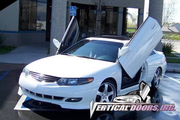 Toyota Solara VDI Vertical Lambo Door Hinge Kit - Direct Bolt On - VDCTOYSOL9903