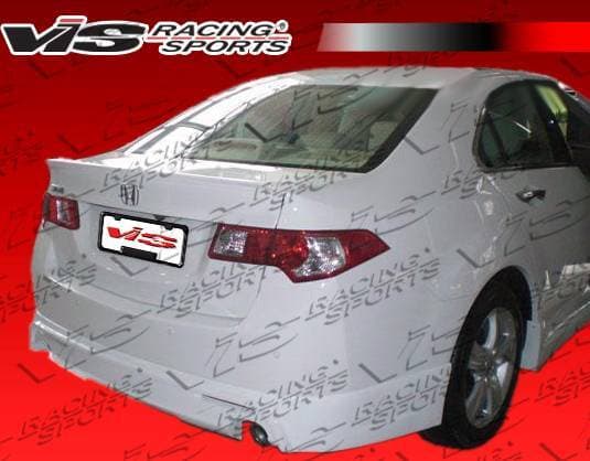 Acura TSX VIS Racing Techno R Rear Lip - 09ACTSX4DTNR-012