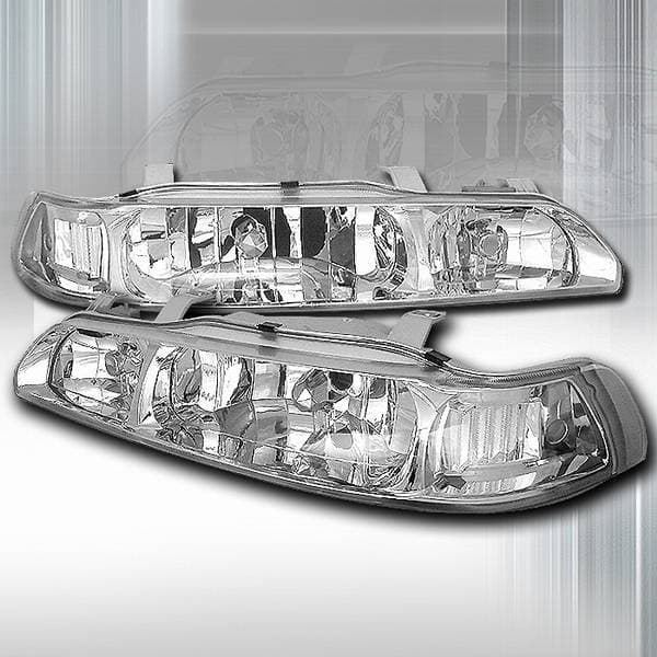 Acura Integra Custom Disco Clear JDM Headlights - 1PC - LCLH-INT901PC