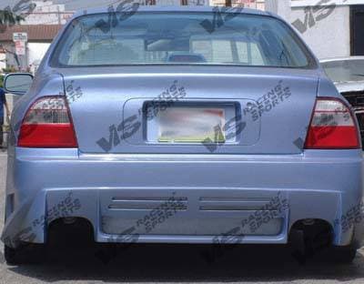 Acura Integra 2DR VIS Racing Cyber Rear Bumper - 94ACINT2DCY-002