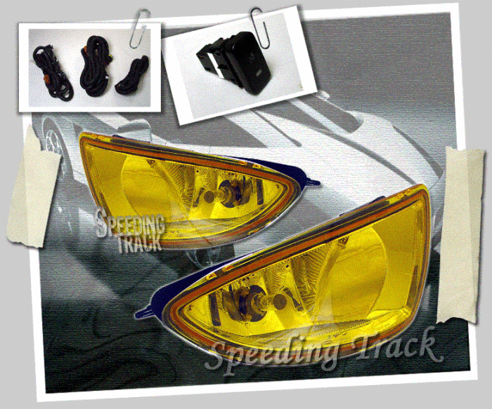 Angel Eyes Yellow Fog Lights