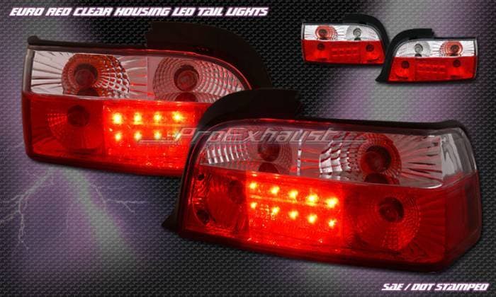 2D RED LED Tail Lights