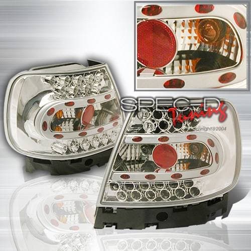Audi A4 Custom Disco Chrome Euro LED Taillights - LT-A496LED