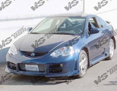 Acura RSX VIS Racing Omega Side Skirts - 02ACRSX2DOMA-004