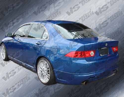 Acura TSX VIS Racing K Speed Side Skirts - 04ACTSX4DKSP-004