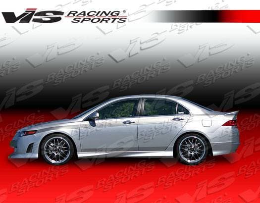 Acura TSX VIS Racing Techno R Side Skirts - 06ACTSX4DTNR-004