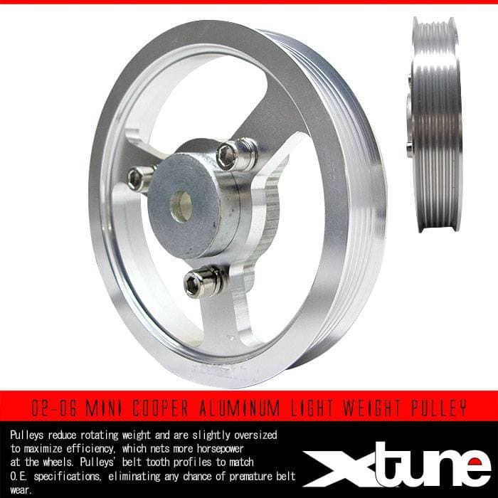 ALUMINUM LIGHT WEIGHT UNDERDRIVE PULLEY