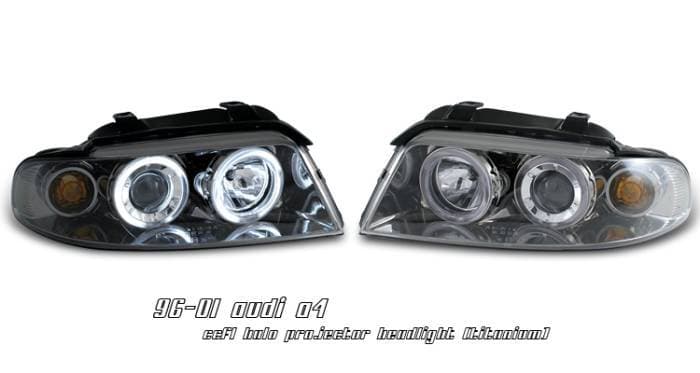 Audi A4 Option Racing CCFL Projector Headlight - 12-11103