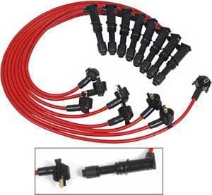 Ford Expedition MSD Ignition Wire Set - Red Super Conductor - 32579