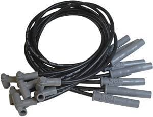 GMC Sierra MSD Ignition Wire Set - Black Super Conductor - 39843