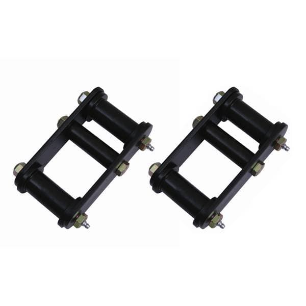 Omix Shackle - Greaseable - Heavy Duty with Bushings - Will Provide 1 inch Lift To Wrangler - 18265-15