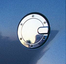 All Sales Billet Fuel Door - Brushed - 6040