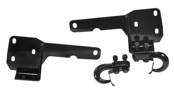 Rugged Ridge Heavy Duty Tow Hook Kit - Pair - Front - 11236-05