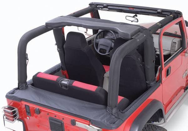 Rugged Ridge Roll Bar Cover Kit - Denim Black - Fits OE Roll Bars Only - 13611-15