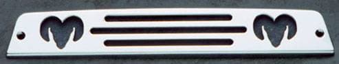 All Sales Third Brake Light Cover - RAM Design - Brushed - 44000