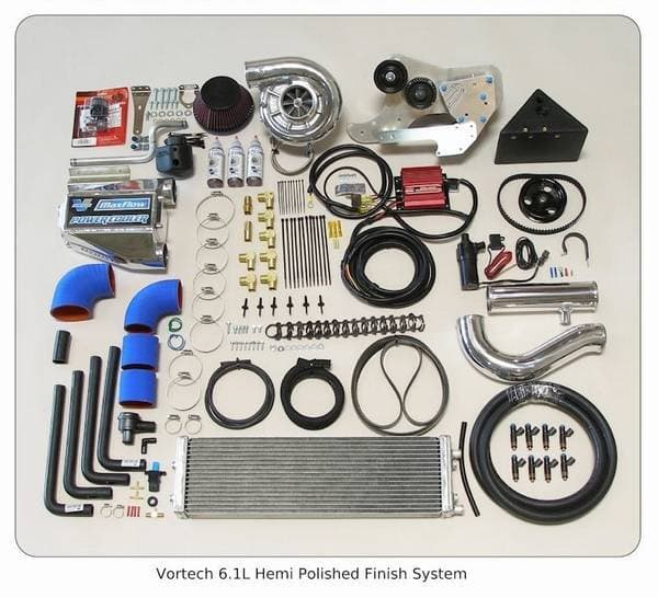 Dodge Challenger Vortech Vortech Supercharger System Polished - D10301