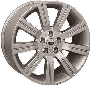 22 Inch Silver 4 Wheel Set