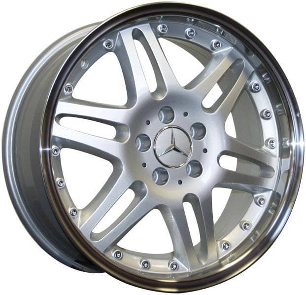 18 Inch X2 Silver - 4 Wheel Set
