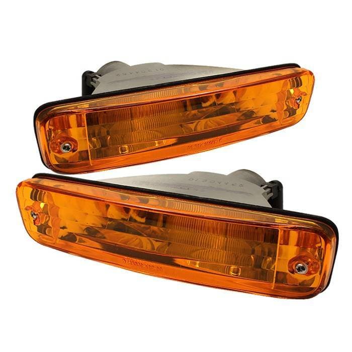 Acura Integra Spyder Bumper Lights - Amber - CBL-DP-AI90-AM
