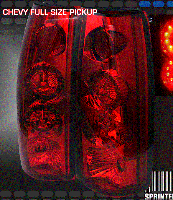 All Red LED Taillights