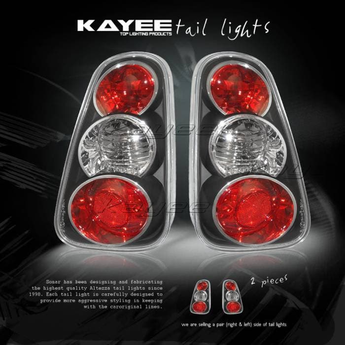 3D Black Taillights