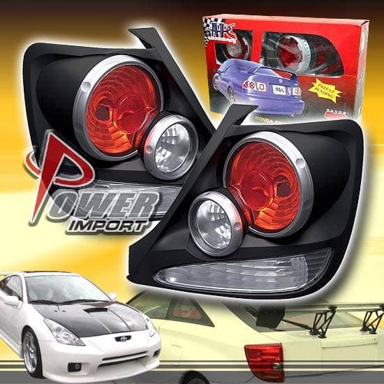 3-D Retro Black Taillights
