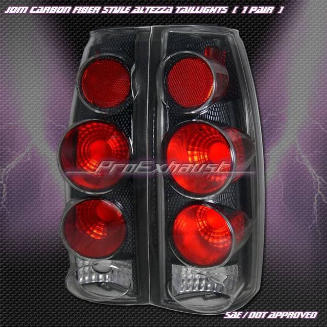 3- D  Carbon Fiber Altezza Taillights