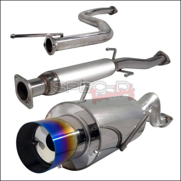 Acura Integra Spec-D N1 Style Catback Exhaust with Burnt Tip - MFCAT2-INT94T-SD