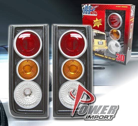 3D Carbon Taillights