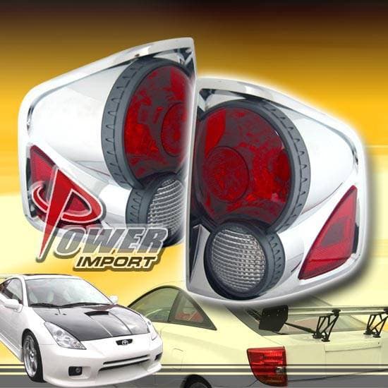 3D Retro Chrome Taillights