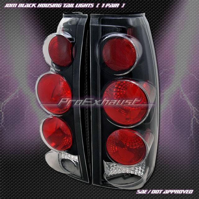 3D Black Taillights