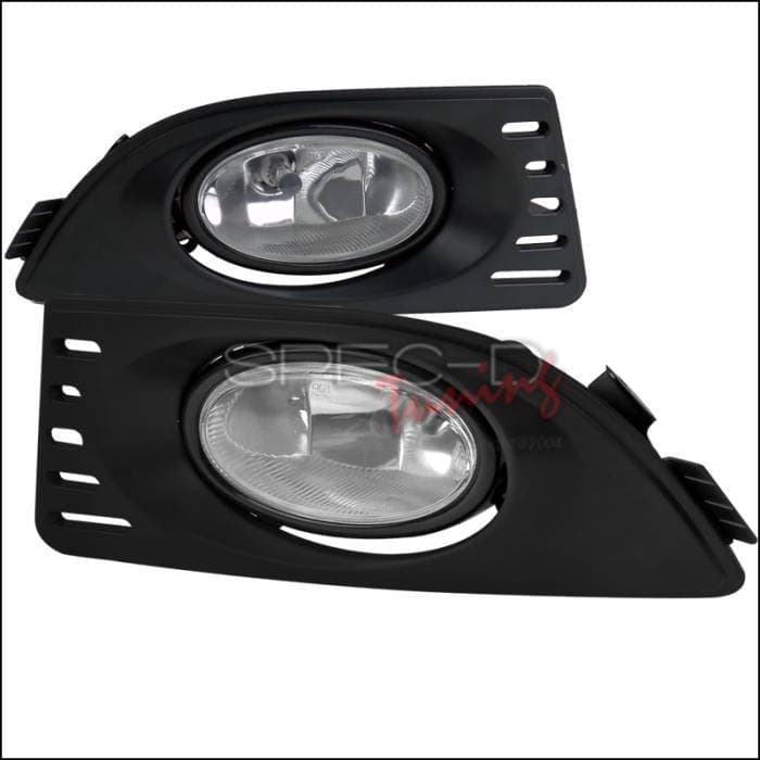 Acura RSX Spec-D OEM Style - Clear Fog Light - LF-RSX06OEM-RS