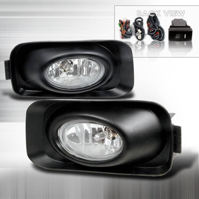 Acura TSX Spec-D OEM Fog Lights - Clear - LF-TSX04OEM