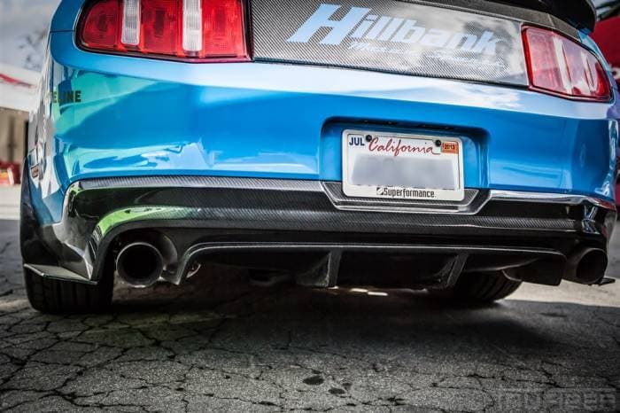 Ford Mustang TruFiber Carbon Fiber LG58 Rear Diffuser TC10025-LG58