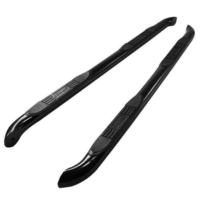 Jeep Grand Cherokee Spyder 3 Inch Round Side Step Bar- Powder Coated Black - SSB-JG-A07S0917-BK