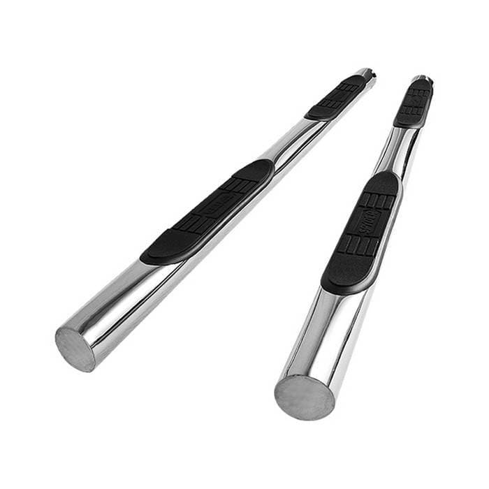 Volkswagen Touareg Spyder 3 Inch Round Side Step Bar T-304 Stainless SteelPolished - SSB-VWT-A01S2400