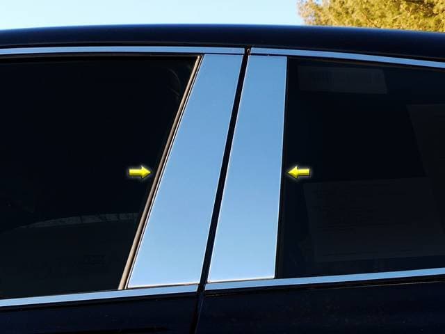 TOYOTA C-HR 4dr QAA Stainless 4pcs Pillar Trim PP18140
