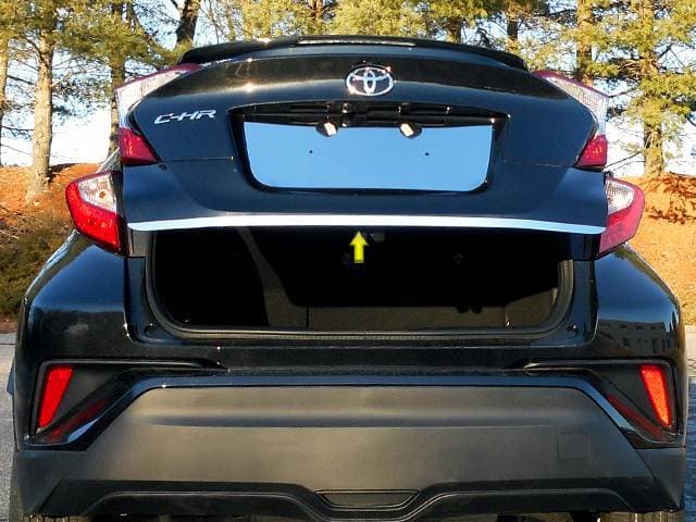 TOYOTA C-HR 4dr QAA Stainless 1pcs Rear Deck Accent RD18140