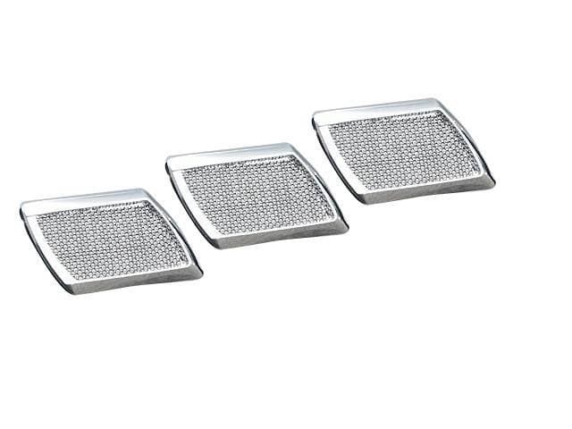 QAA Chrome ABS plastic 6pcs Port Hole Bezel PH4600S