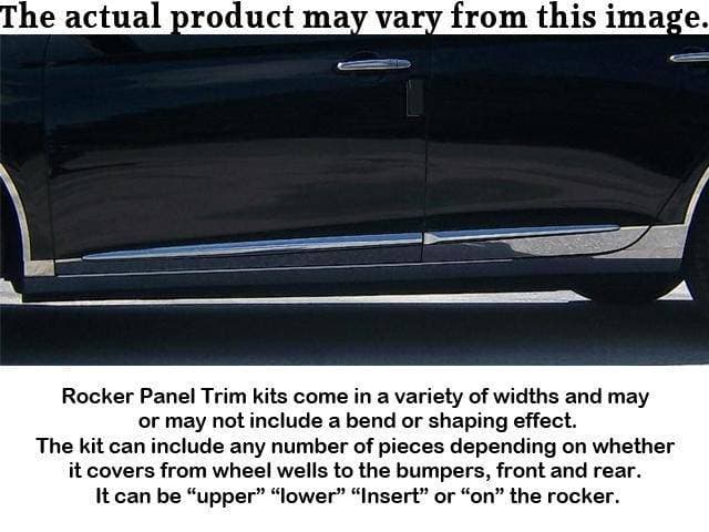 ACURA INTEGRA 2dr QAA Stainless 6pcs Rocker Panel Trim TH87970