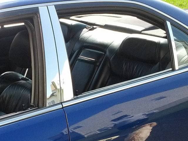 ACURA TL 4dr QAA Stainless 6pcs Pillar Trim PP22296